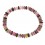 Muticolor Tourmaline round beads bracelet