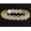 silver color Moonstone  DD beads bracelet