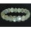 silver color Moonstone  DD beads bracelet