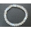 Blue sheen color Moonstone  faceted barrel beads bracelet