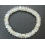 Blue sheen color Moonstone  faceted barrel beads bracelet