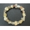 Blue sheen color Moonstone irregular beads bracelet