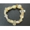 Blue sheen color Moonstone irregular beads bracelet