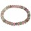 Muticolor Tourmaline round beads bracelet