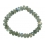 Labradorite faceted flat beads bracelet