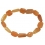 Orange color Moonstone irregular beads bracelet