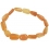 Orange color Moonstone irregular beads bracelet