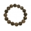 Black color Moonstone  round beads bracelet
