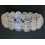 Blue sheen color Moonstone  DD beads bracelet