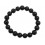 Black Tourmaline round beads bracelet