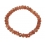Sunstone faceted flat beads bracelet