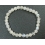 Blue sheen color Moonstone round beads bracelet