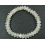 Blue sheen color Moonstone faceted flat beads bracelet