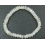 Blue sheen color Moonstone faceted flat beads bracelet