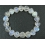 Blue sheen color Moonstone heart beads bracelet