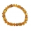 Citrine barrel beads bracelet