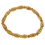 Citrine barrel beads bracelet