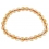 Citrine round beads  bracelet