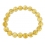 Citrine round beads  bracelet