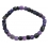 Sugilite barrel beads bracelet