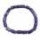 Sugilite barrel beads bracelet