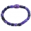 Sugilite barrel beads bracelet