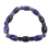 Sugilite barrel beads bracelet