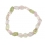 Kunzite irregular beads bracelet