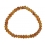 Citrine faceted flat beads bracelet