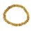 Citrine flat beads bracelet