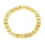Citrine faceted barrel beads bracelet