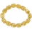 Citrine barrel beads bracelet