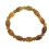 Citrine barrel beads bracelet