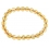 Citrine round beads bracelet
