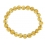 Citrine round beads bracelet