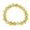 Citrine round beads bracelet