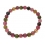 Muticolor Tourmaline round beads bracelet