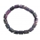 Sugilite barrel beads bracelet