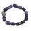 Sugilite barrel beads bracelet