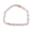 Kunzite barrel beads bracelet
