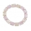 Kunzite barrel beads bracelet