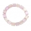 Kunzite barrel beads bracelet