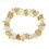 Citrine irregular beads bracelet