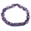 Amethyst faceted beads bracelet