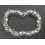 White Quartz Crystal grape beads bracelet