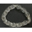 White Quartz Crystal faceted beads bracelet