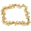 Citrine faceted pear beads bracelet