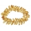 Citrine faceted beads bracelet
