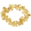 Citrine irregular beads bracelet