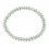 Aquamarine flat beads bracelet